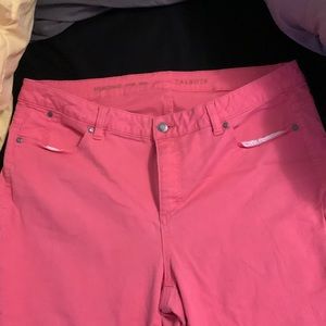 Talbots Heritage crop pants 16w